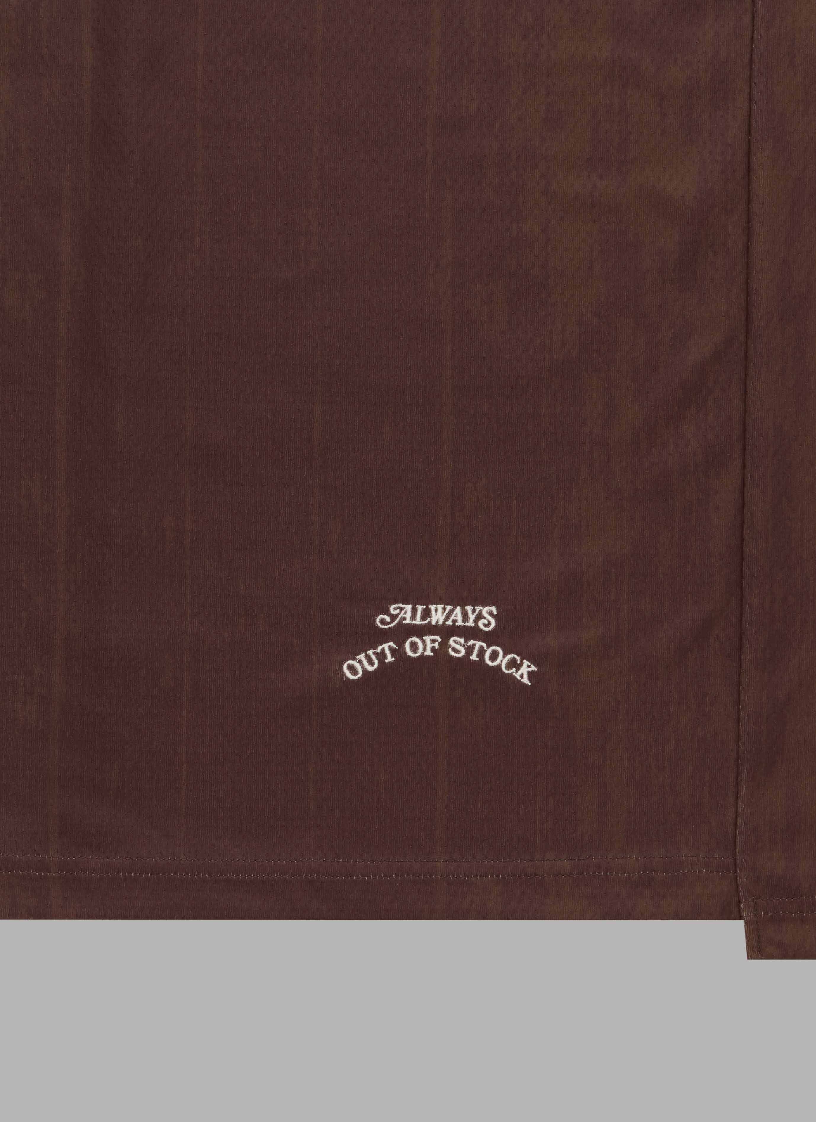 ALWAYS OUT OF STOCK X UMBRO GAME SHIRTS - BROWN