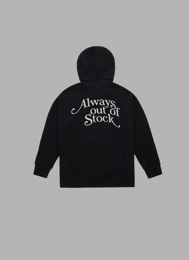 PLAY LOGO HOODIE-BLACK