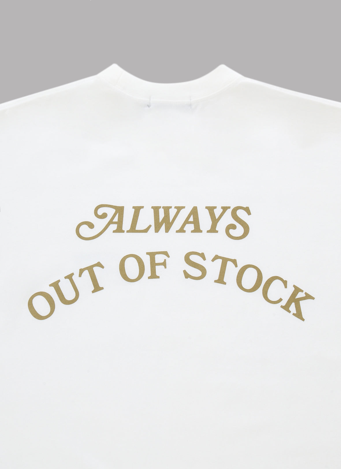 BASIC LOGO S/S TEE-WHITE x MASTERD