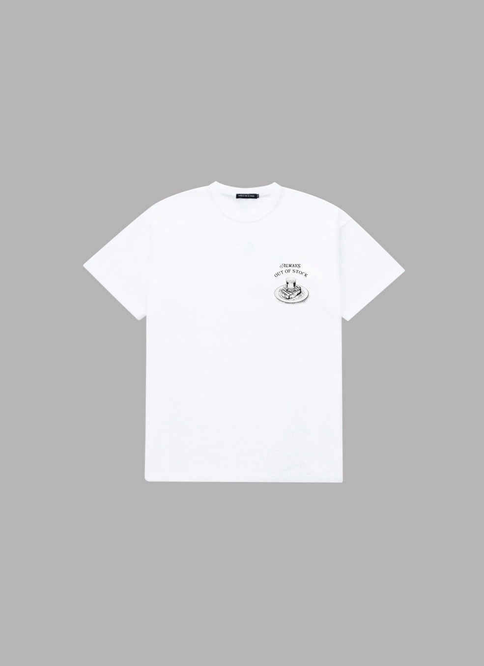 BE LIKE WATER S/S TEE-WHITE