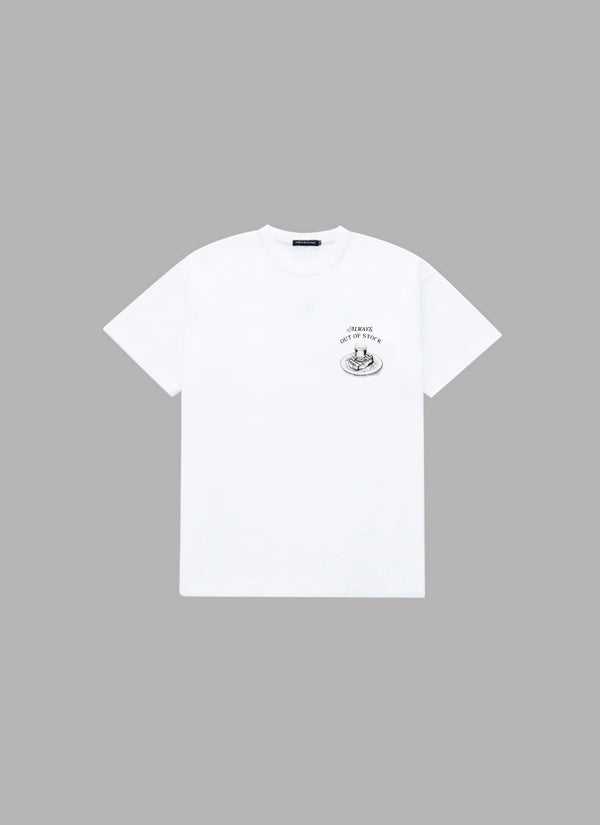 BE LIKE WATER S/S TEE-WHITE