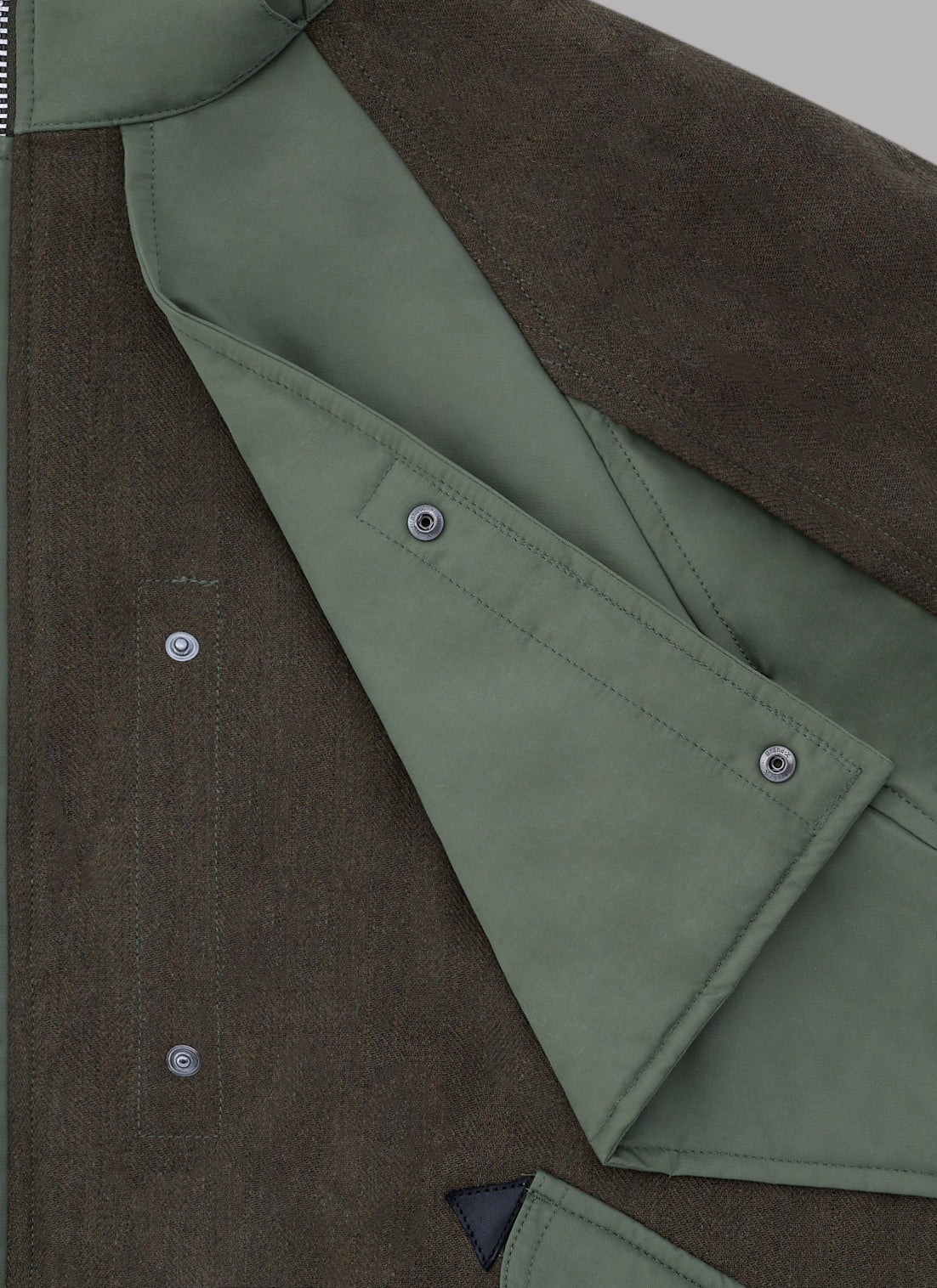 COMBINATION FLIGHT JACKET-OLIVE