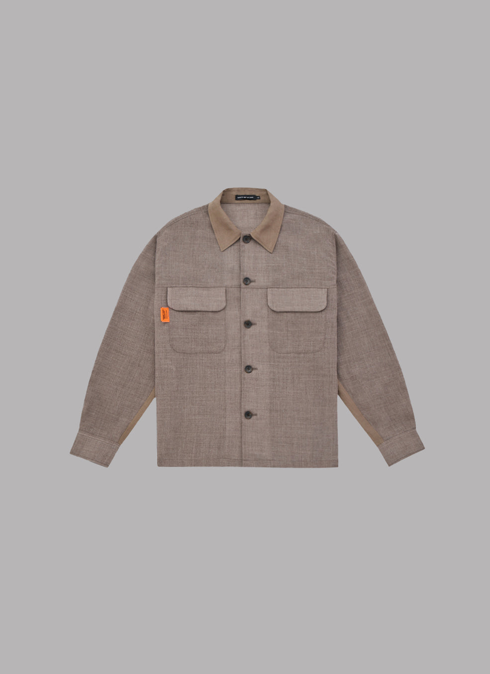 SUMMER WOOL CPO JACKET - BEIGE