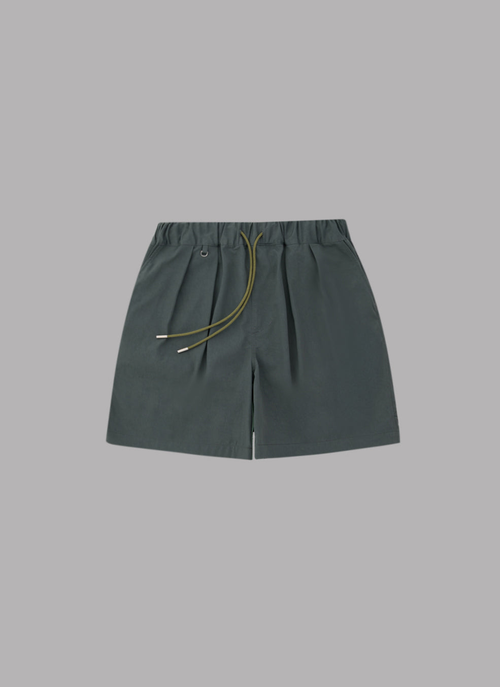 2WAY 2TUCK SHORTS-GREEN