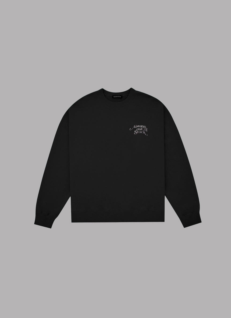 PLAY LOGO CREWNECK-BLACK (NEW YEAR COLLECTION)