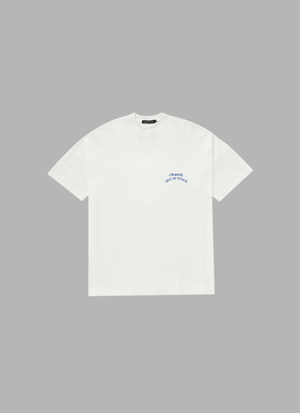 CRAZY TOAST DROP S/S TEE-WHITE