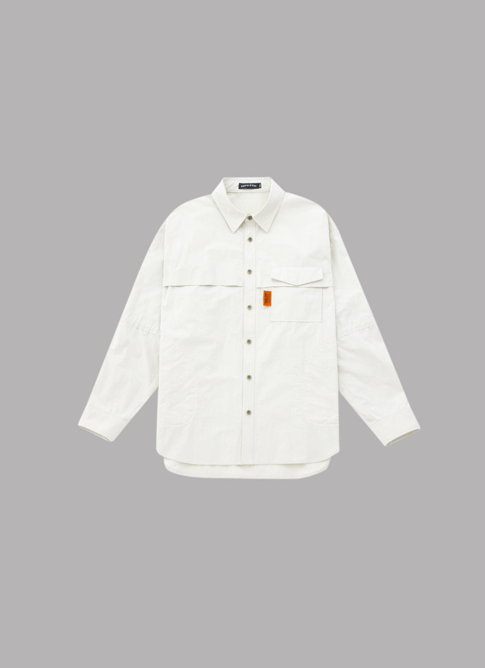 L/S RELAXED COMBINATION SHIRT-IVORY – ALWAYS OUT OF STOCK