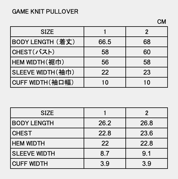 Sizing