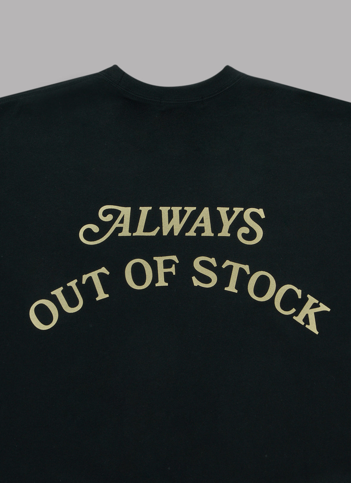BASIC LOGO S/S TEE-BLACK x MASTERD