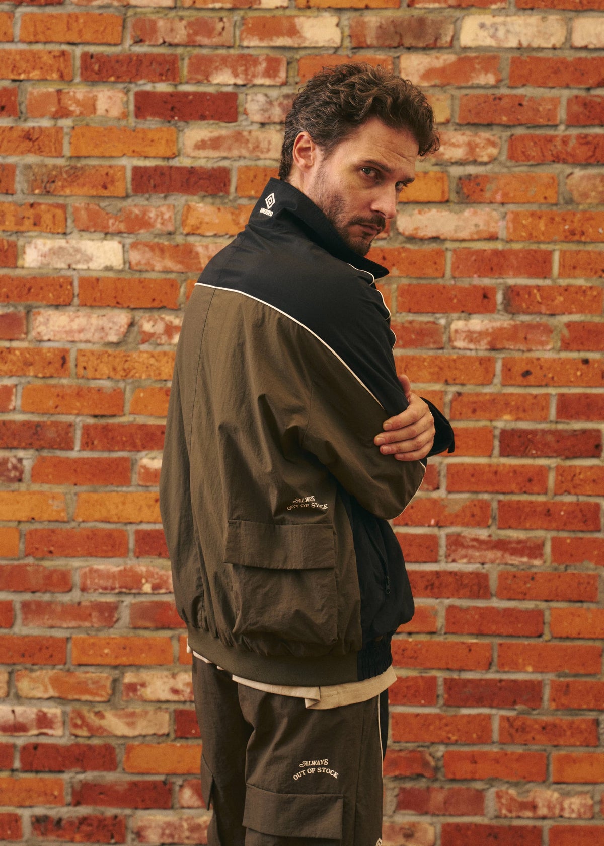 UMBRO SHELL JACKET-BLACK