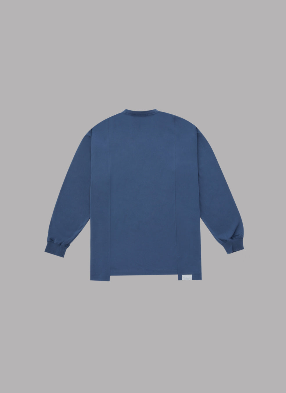 SWD_L/S TEE-DUSTY NAVY