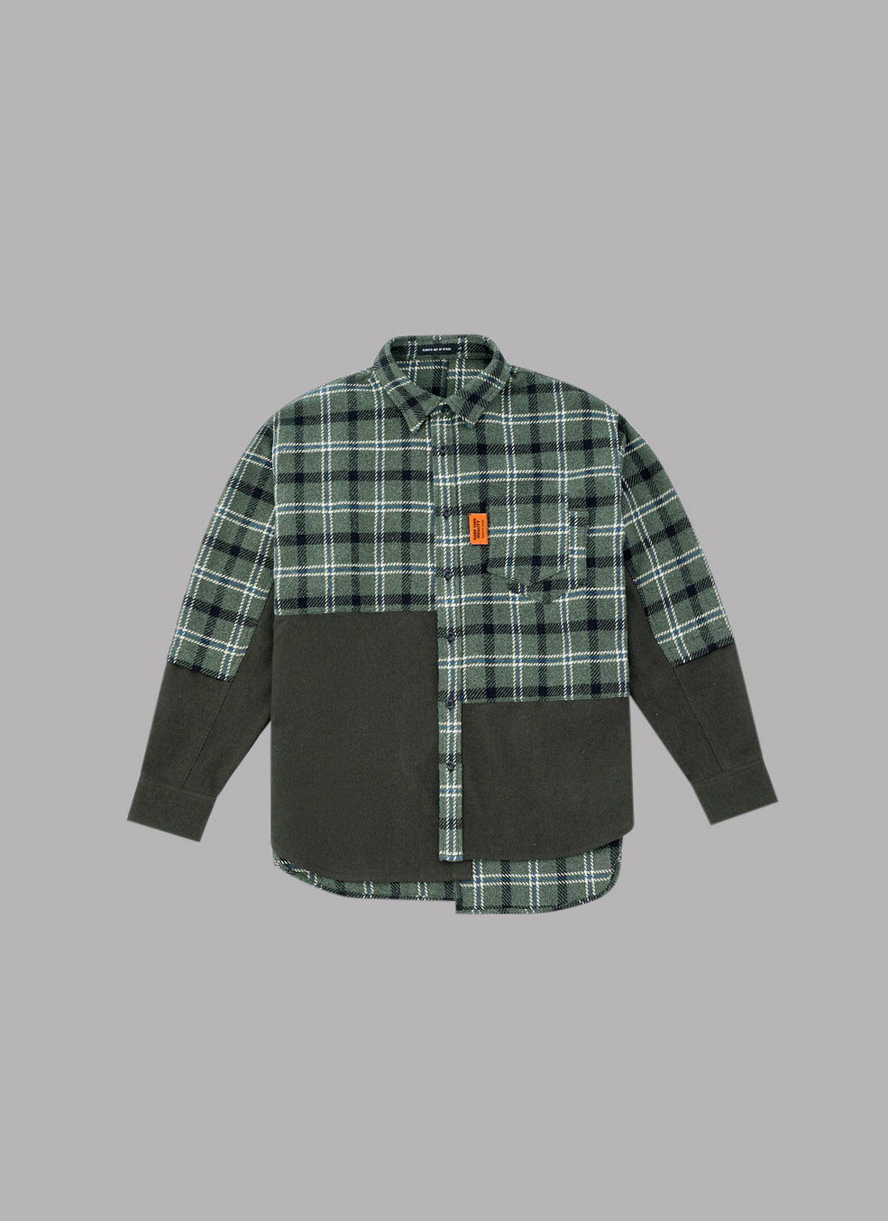 COMBINATION L/S SHIRT-GREEN