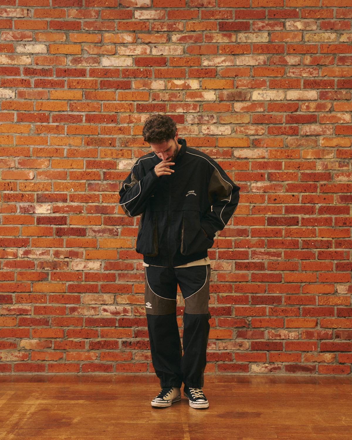 UMBRO SHELL JACKET-BLACK