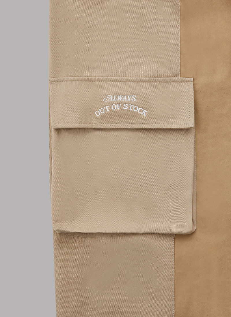 CENTER CREEK CARGO PANTS-BEIGE