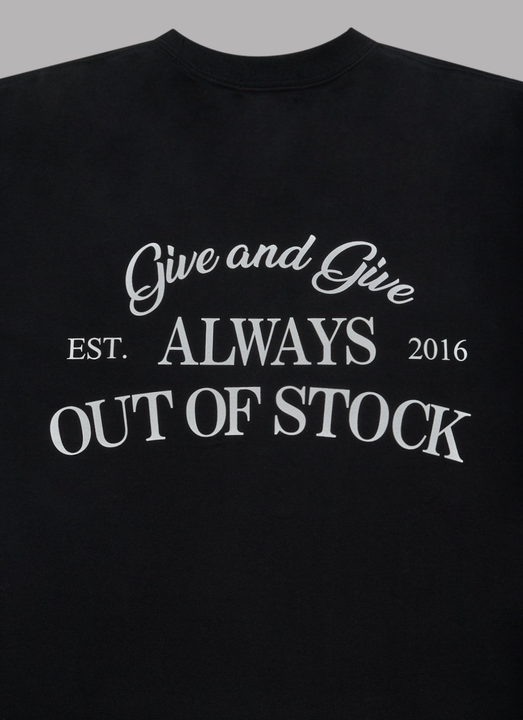 CLASSIC LOGO S/S TEE - BLACK