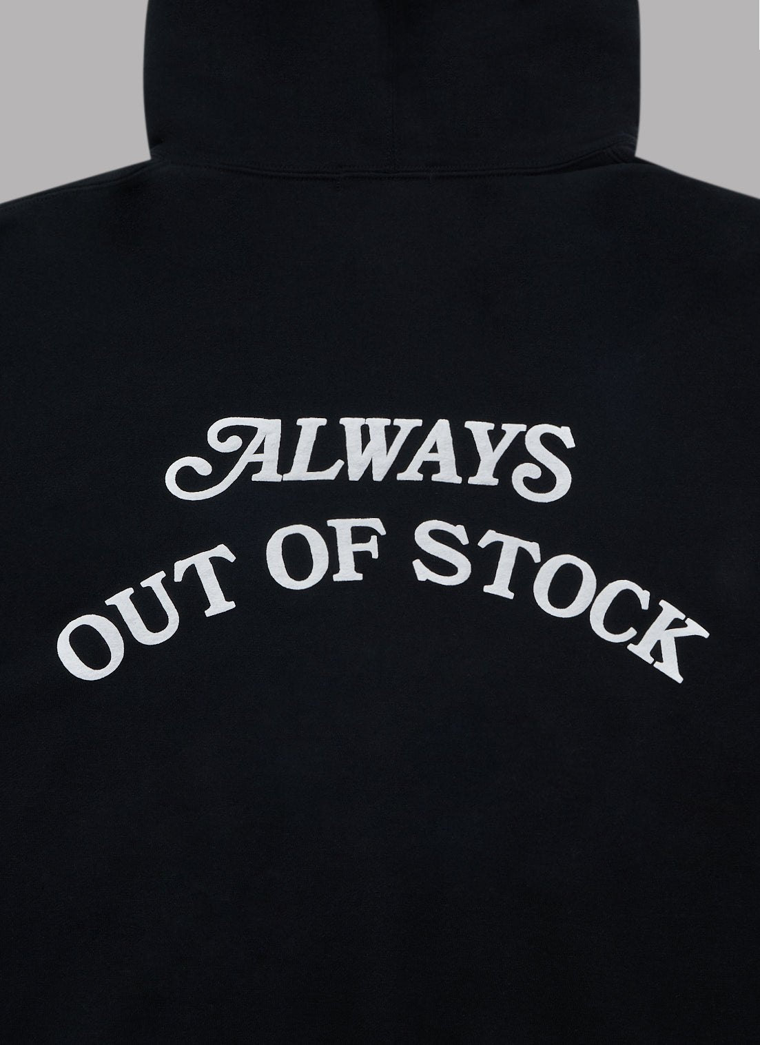 BASIC LOGO HOODIE - BLACK