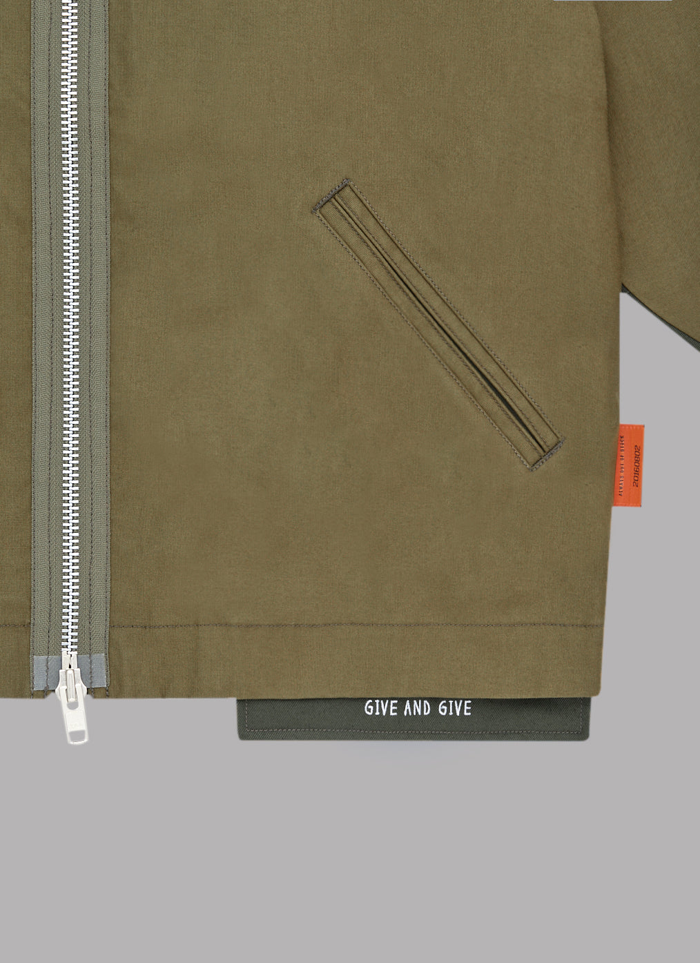 DRIZZLER JACKET- OLIVE