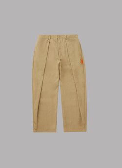 OVERTUCK JOGGER PANTS-BEIGE