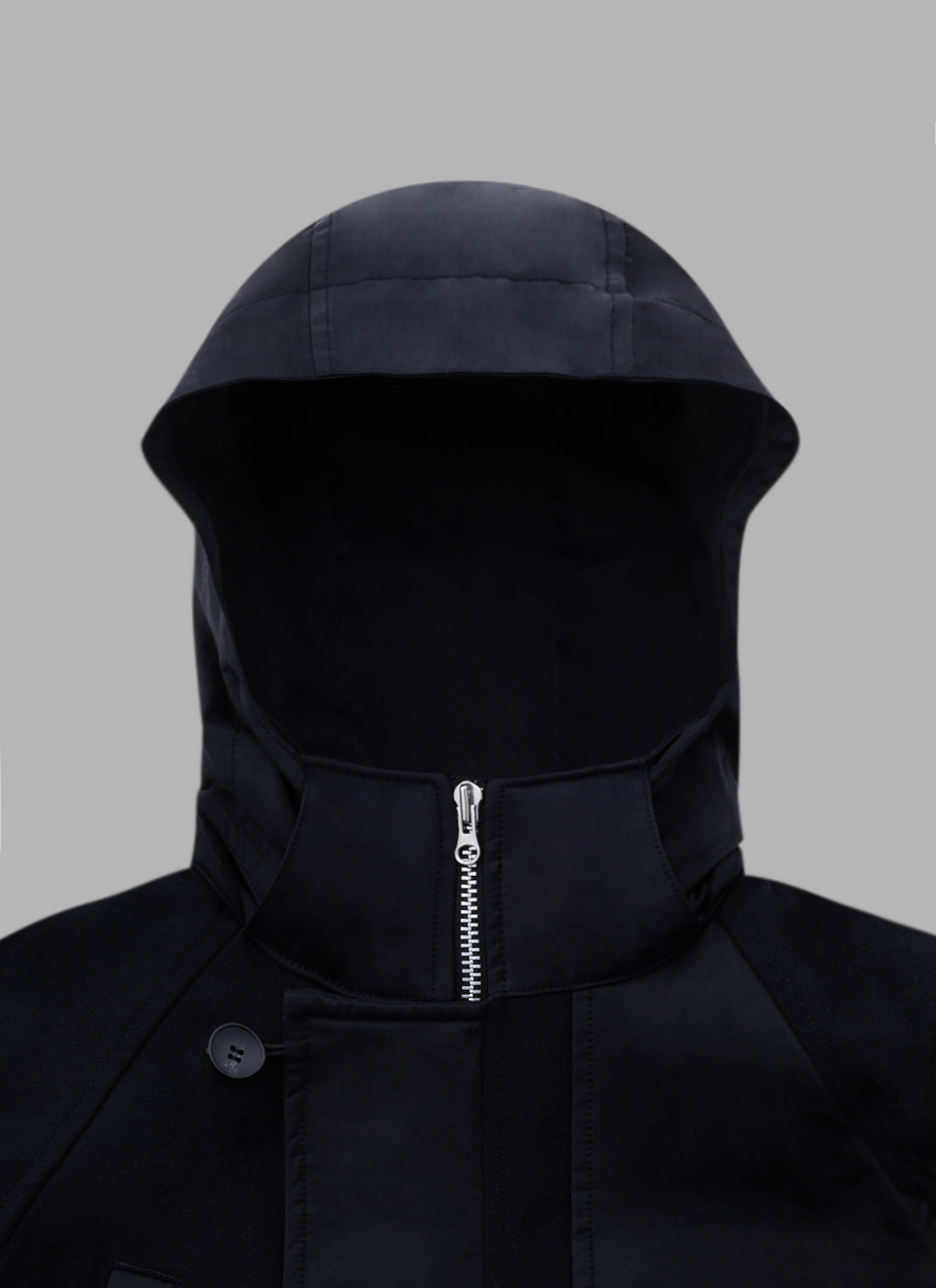 COMBINATION FLIGHT JACKET-BLACK