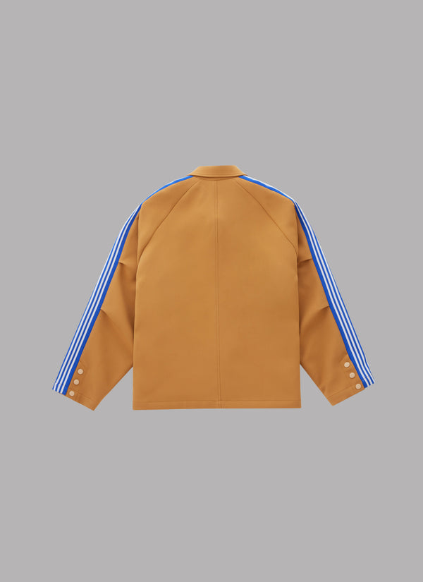 SIDE PATCH TRACK TAILORED JACKET-CAMEL