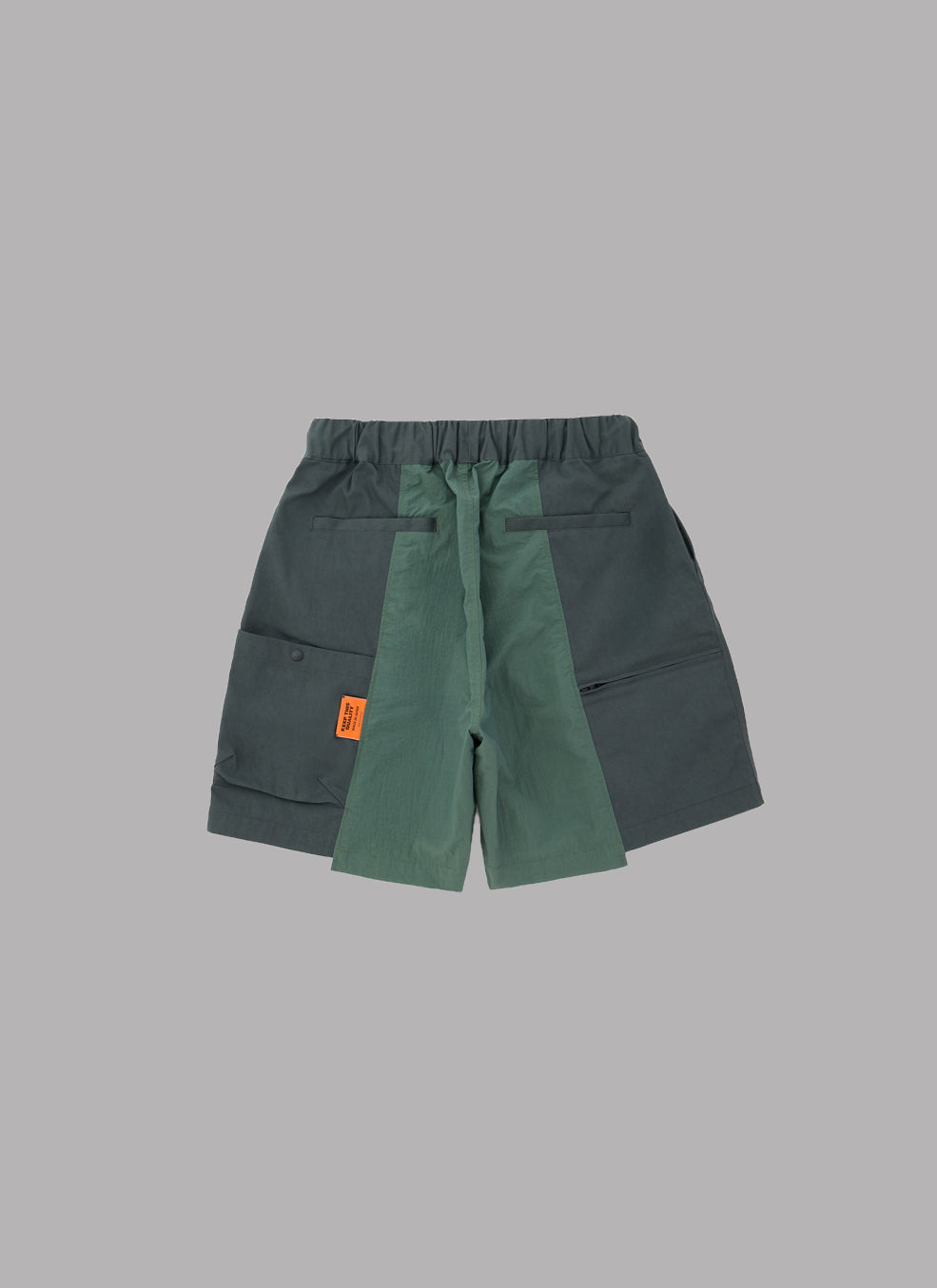 2WAY 2TUCK SHORTS-GREEN