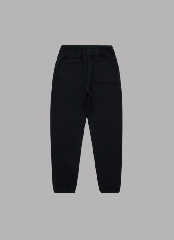 PLAY LOGO SWEAT PANTS-BLACK x WHITE