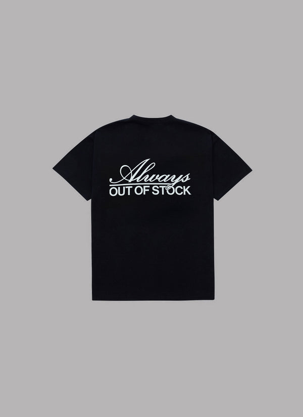 TRADITIONAL LOGO S/S TEE-BLACK
