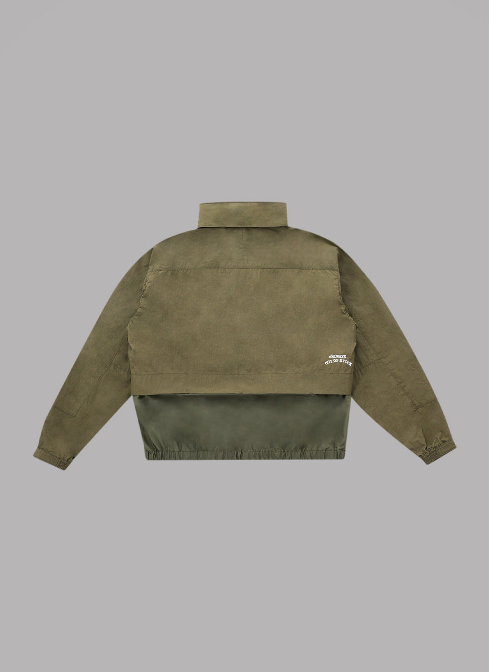 COMBINATION LIGHT SHELL JACKET-OLIVE