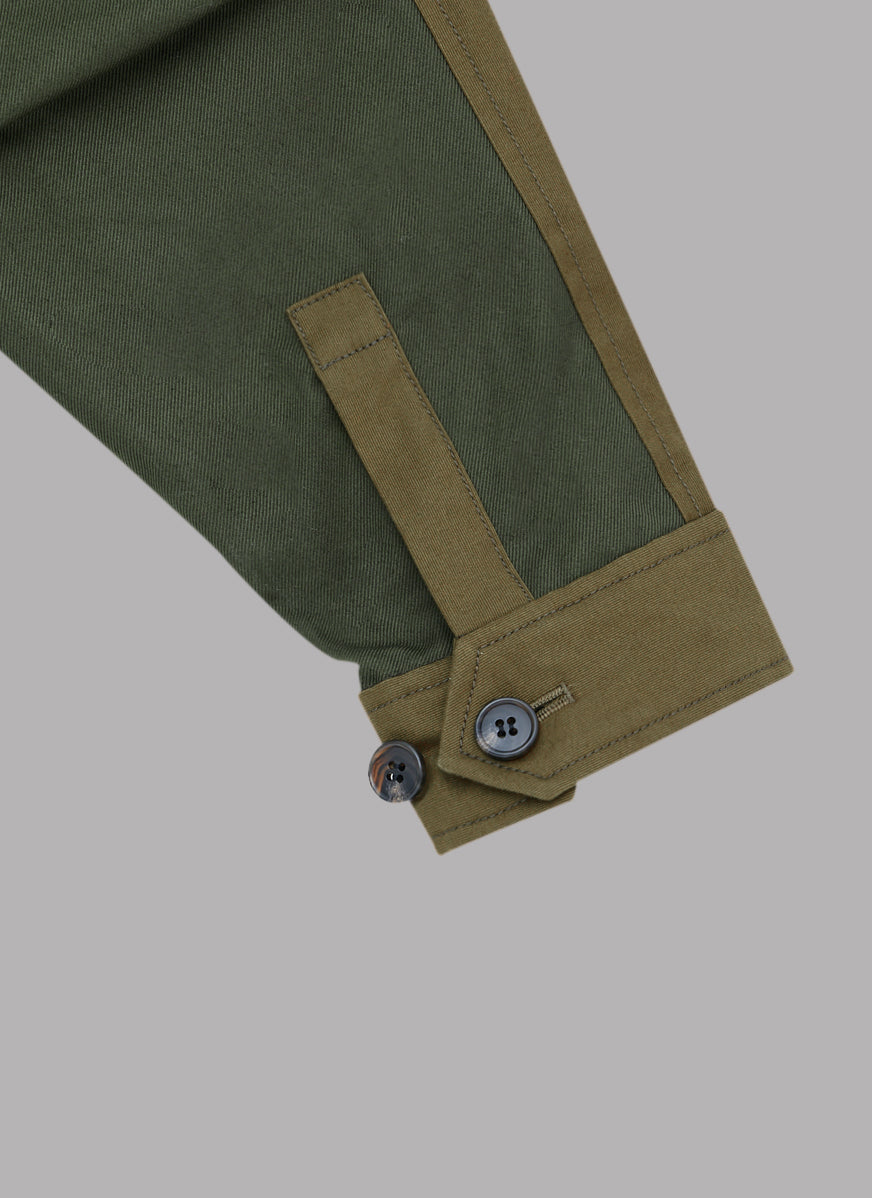 DRIZZLER JACKET- OLIVE