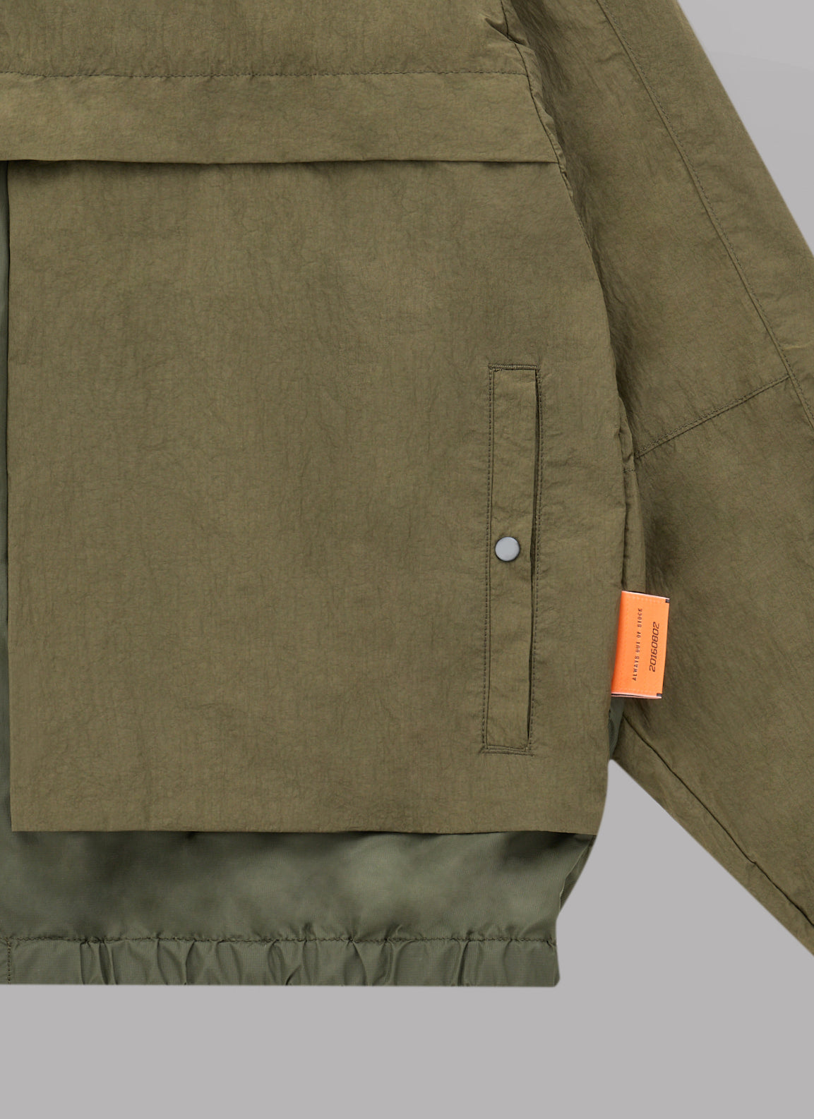 COMBINATION LIGHT SHELL JACKET-OLIVE