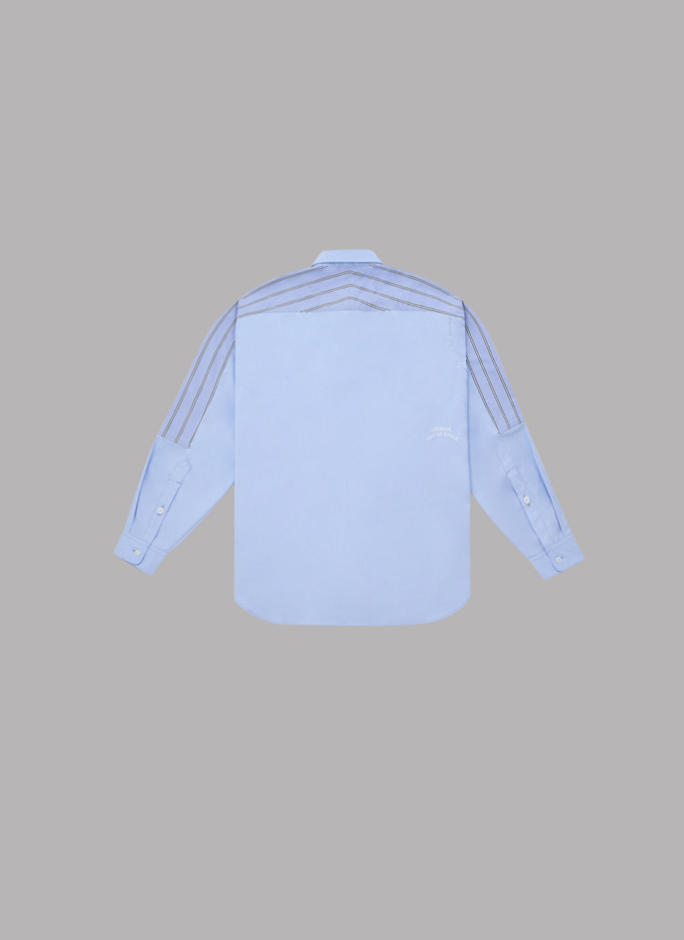 COMBINATION STRIPE L/S SHIRT-SAX
