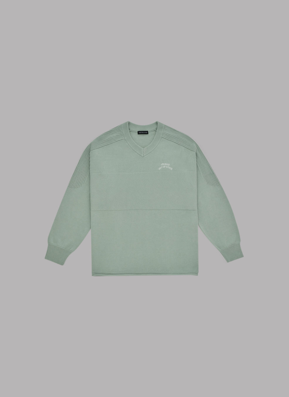 GAME KNIT PULLOVER - AQUA GREEN