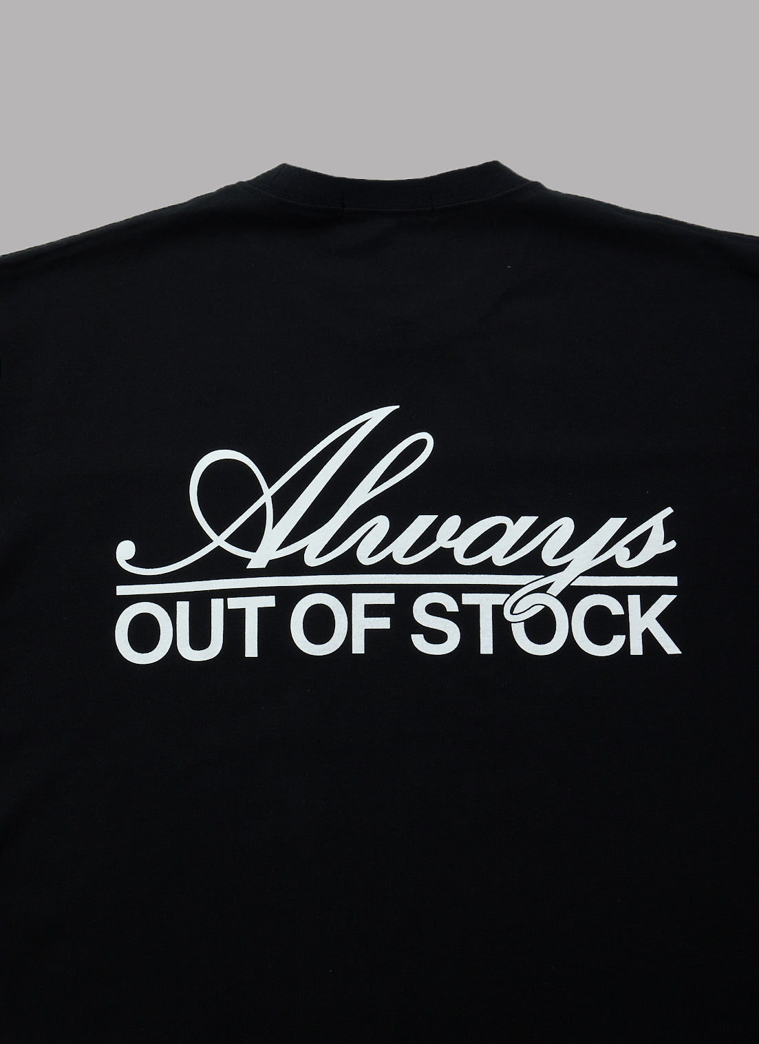 TRADITIONAL LOGO S/S TEE-BLACK
