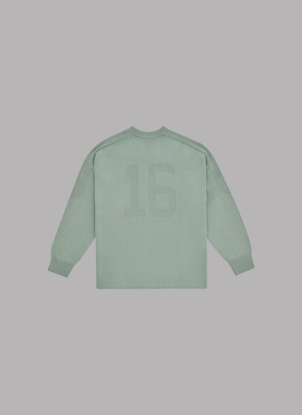 GAME KNIT PULLOVER - AQUA GREEN