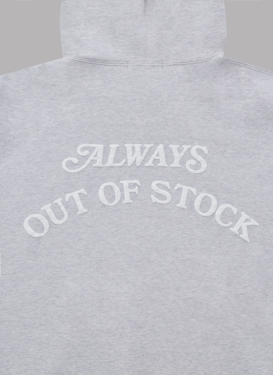 BASIC LOGO HOODIE - HEATHER GRAY