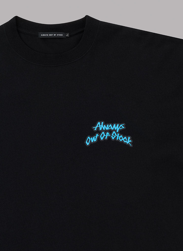 MELTING ICE BY SHETA S/S TEE - BLACK