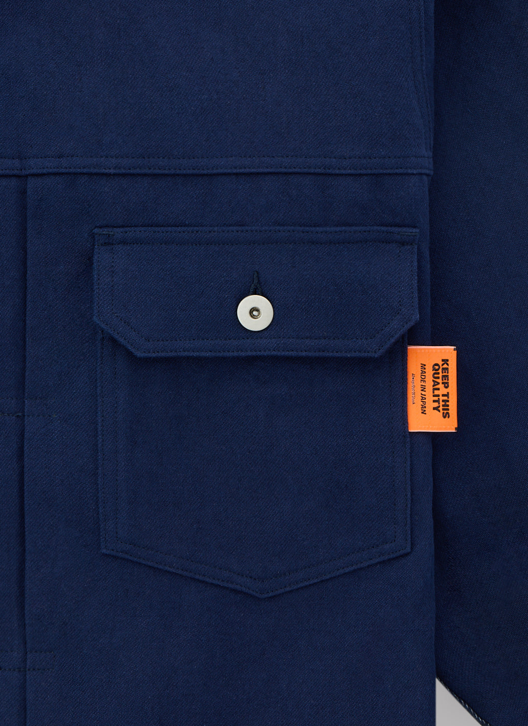 COMBINATION TRUCKER JACKET-NAVY