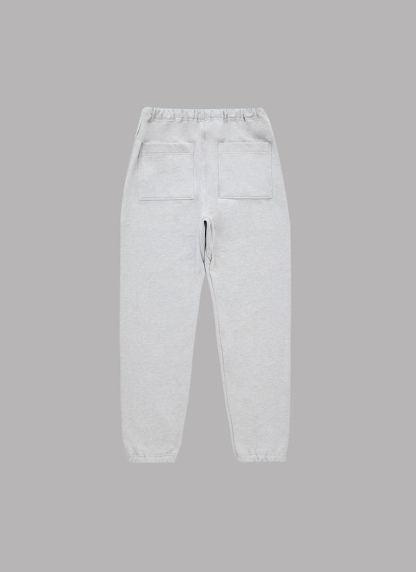 PLAY LOGO SWEAT PANTS-GRAY x BLACK