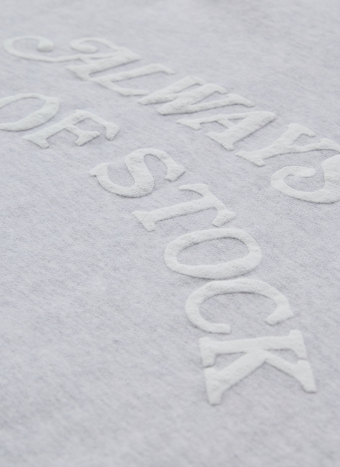 BASIC LOGO HOODIE - HEATHER GRAY