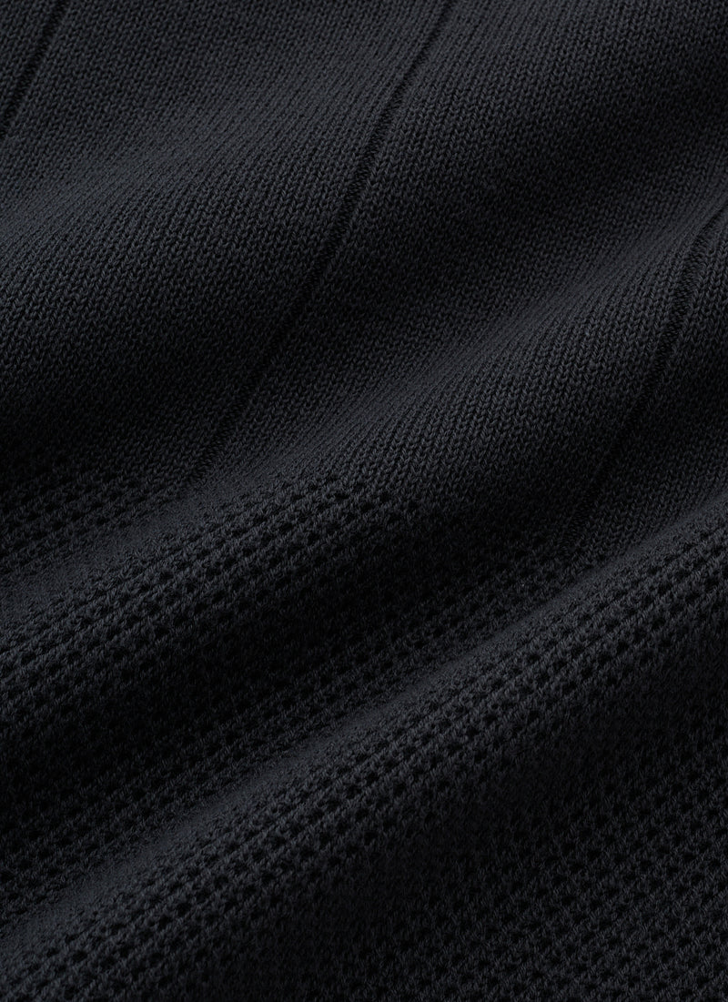 FOOTBALL KNIT SHIRT-DARK GRAY