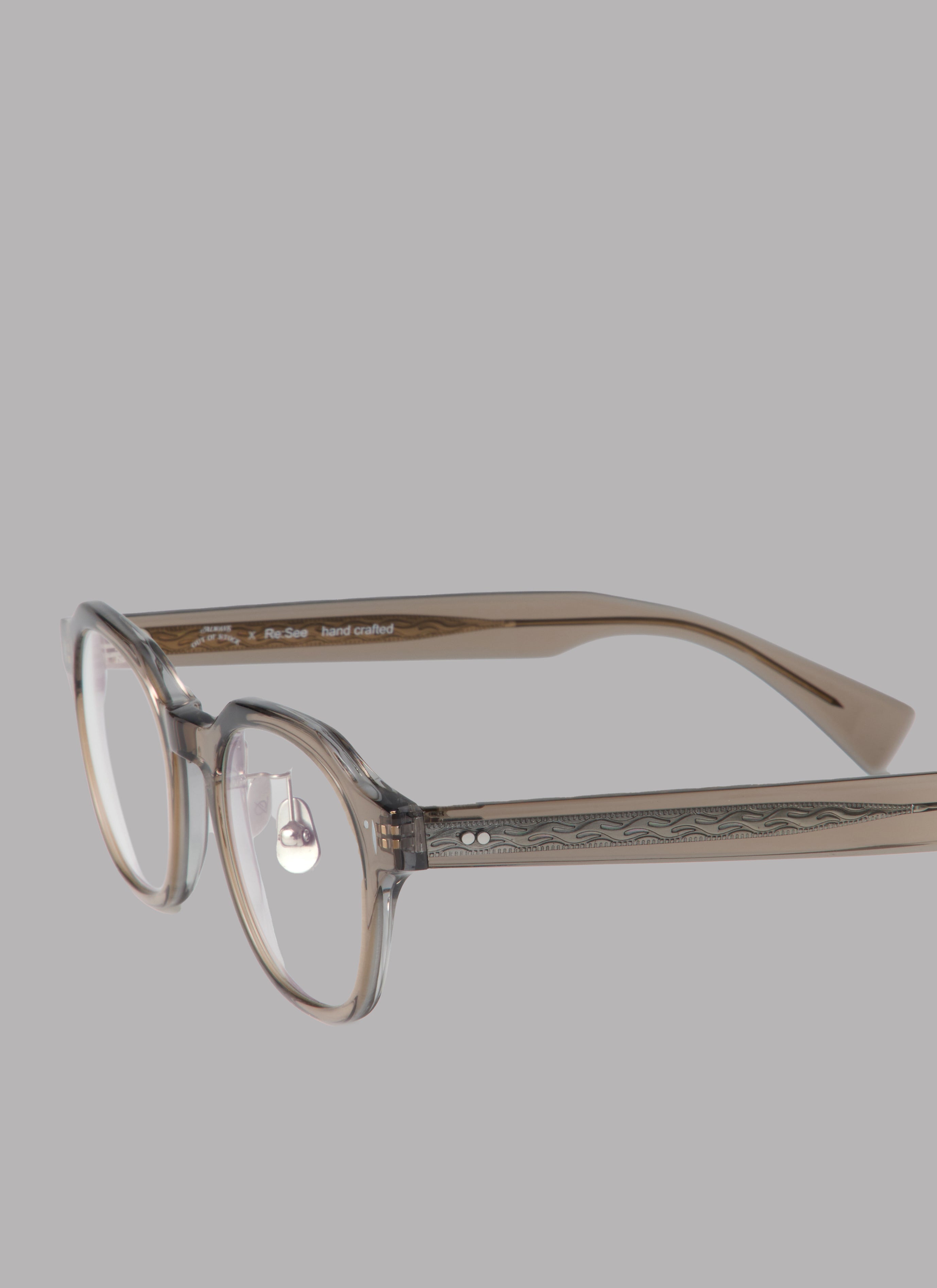 ALWAYS OUT OF STOCK x Re:See Re:STOCK 2025-GRAY Photochromic Lens(調光レンズ)