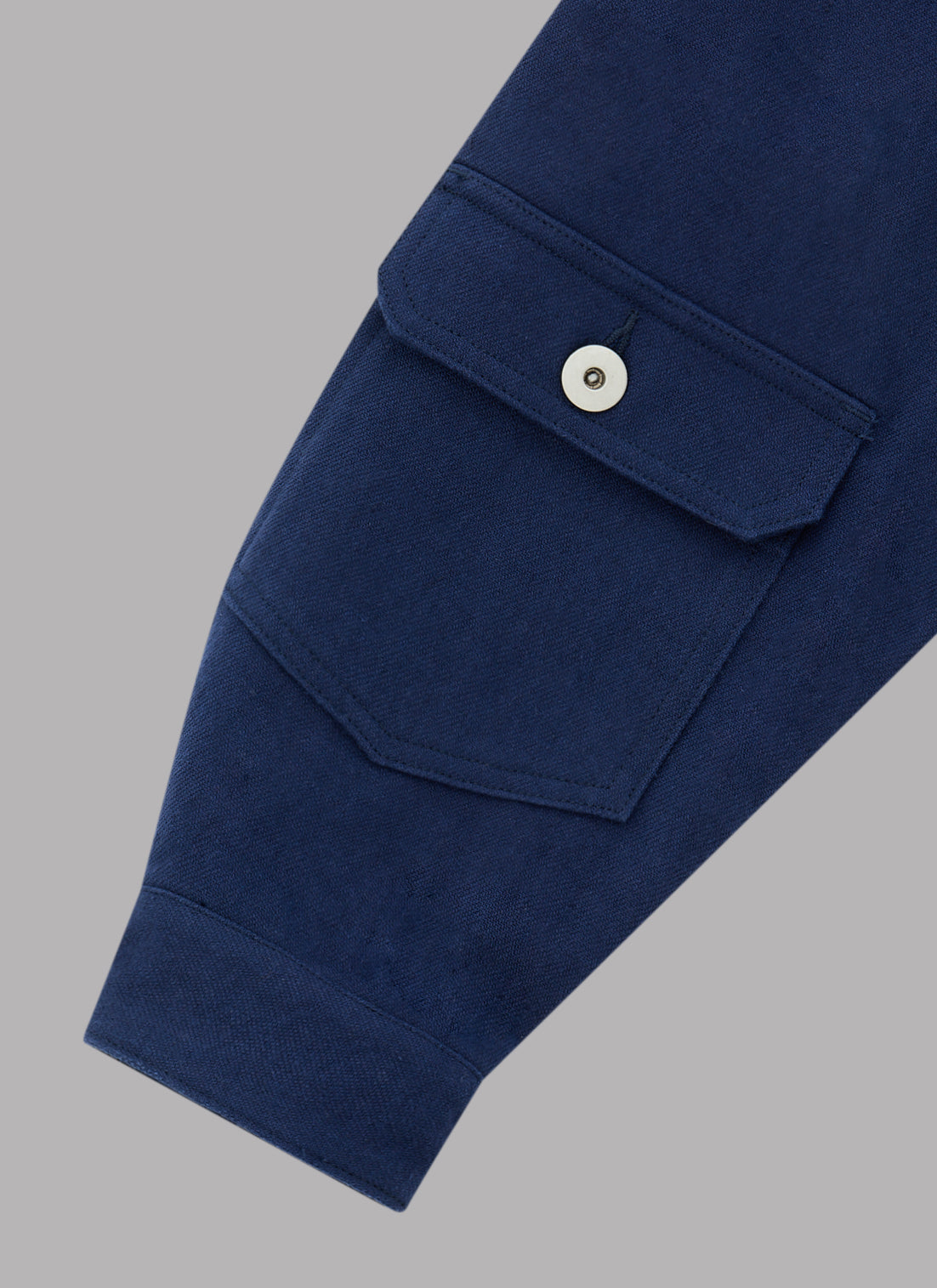 COMBINATION TRUCKER JACKET-NAVY