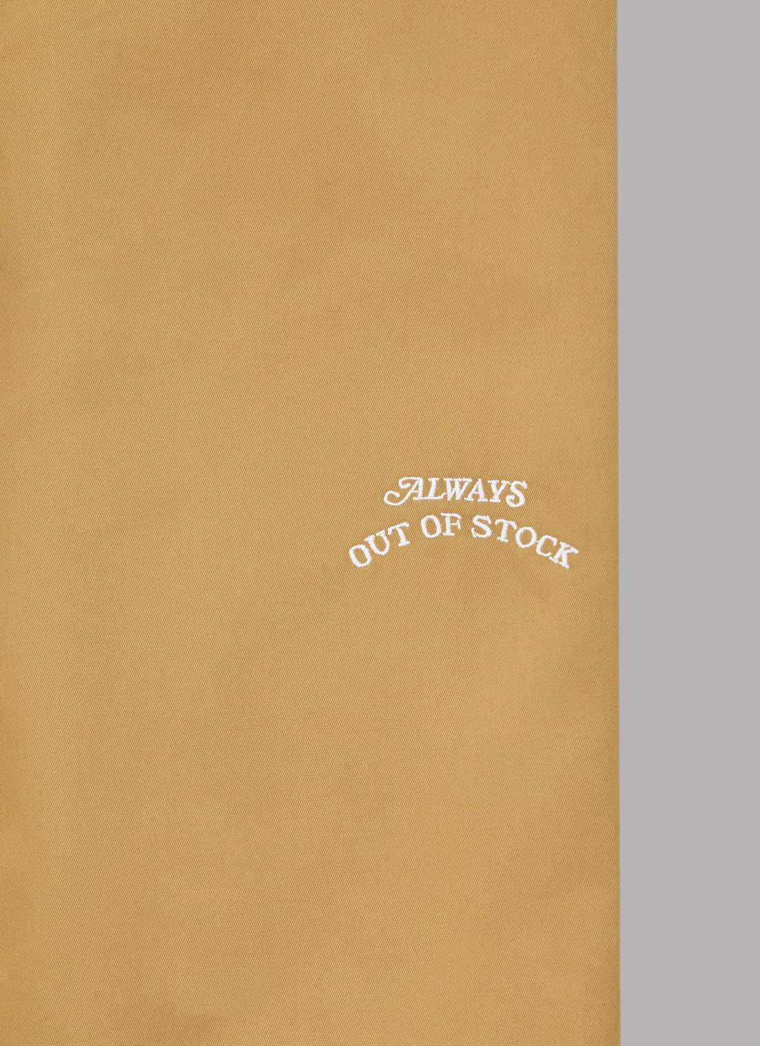 DOUBLE-KNEE TUCKED WORK PANTS - CAMEL