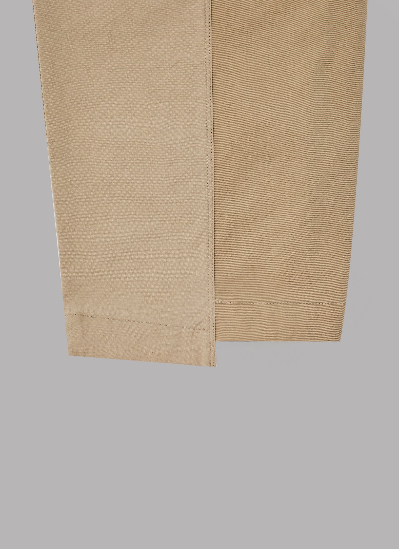 OVERTUCK PANTS-BEIGE