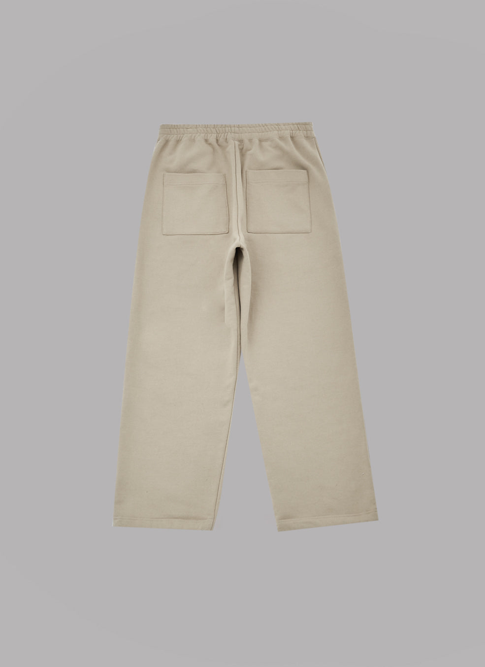BASIC LOGO SWEAT PANTS - SILVER GRAY x OFF WHITE