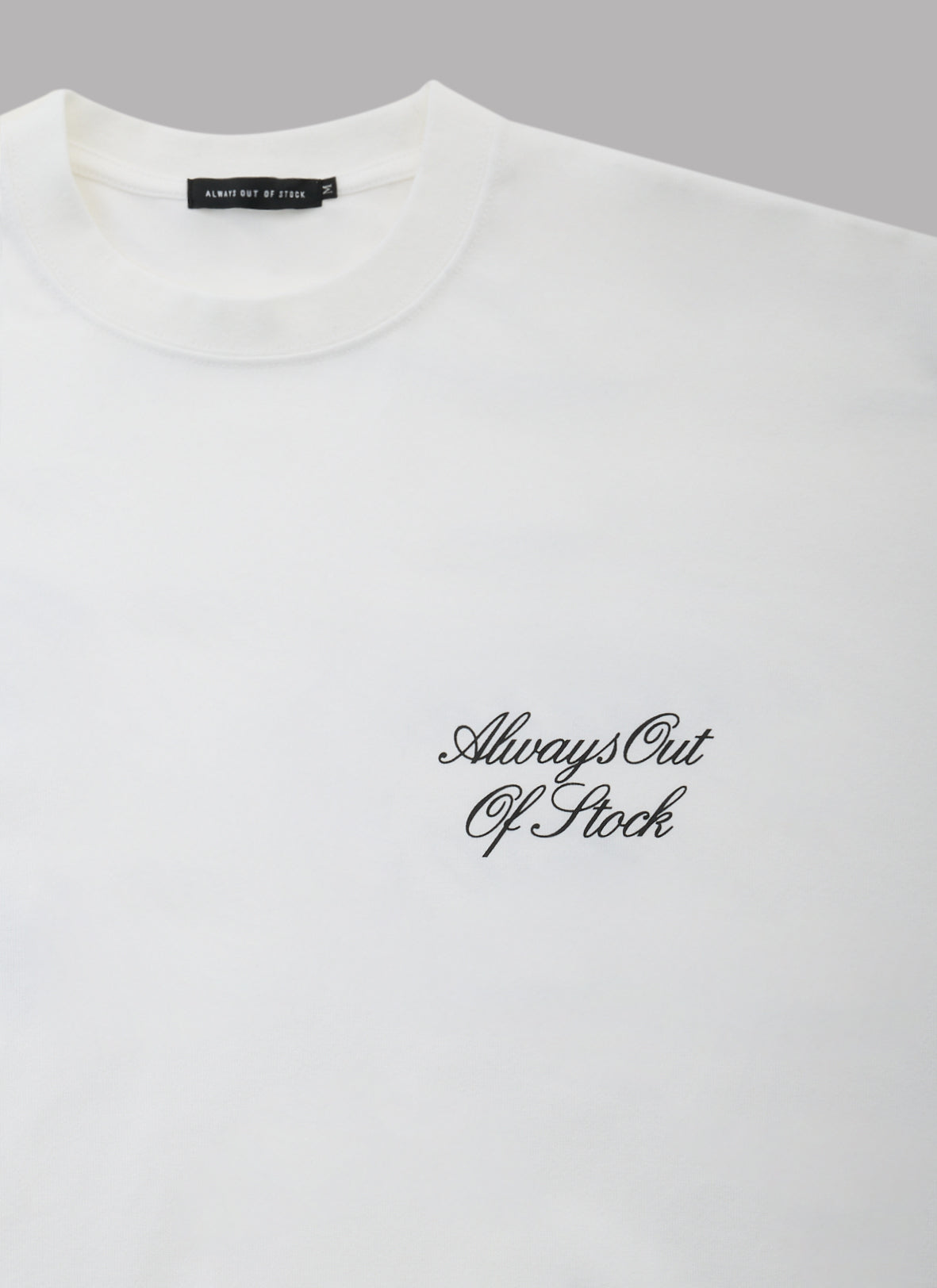 CAFÉ LOGO S/S TEE - WHITE