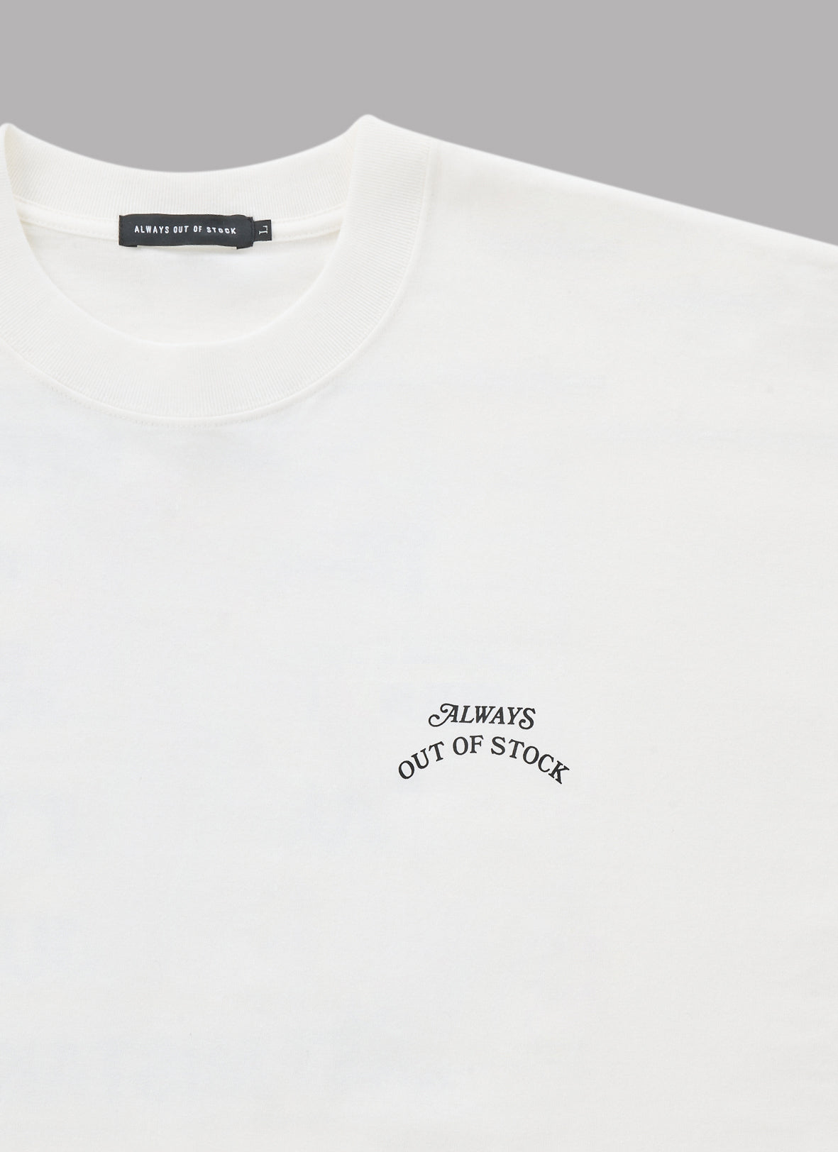 MICRO BASIC LOGO S/S TEE-WHITE