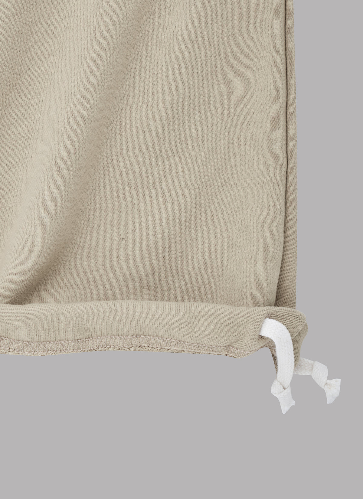 BASIC LOGO SWEAT PANTS - SILVER GRAY x OFF WHITE
