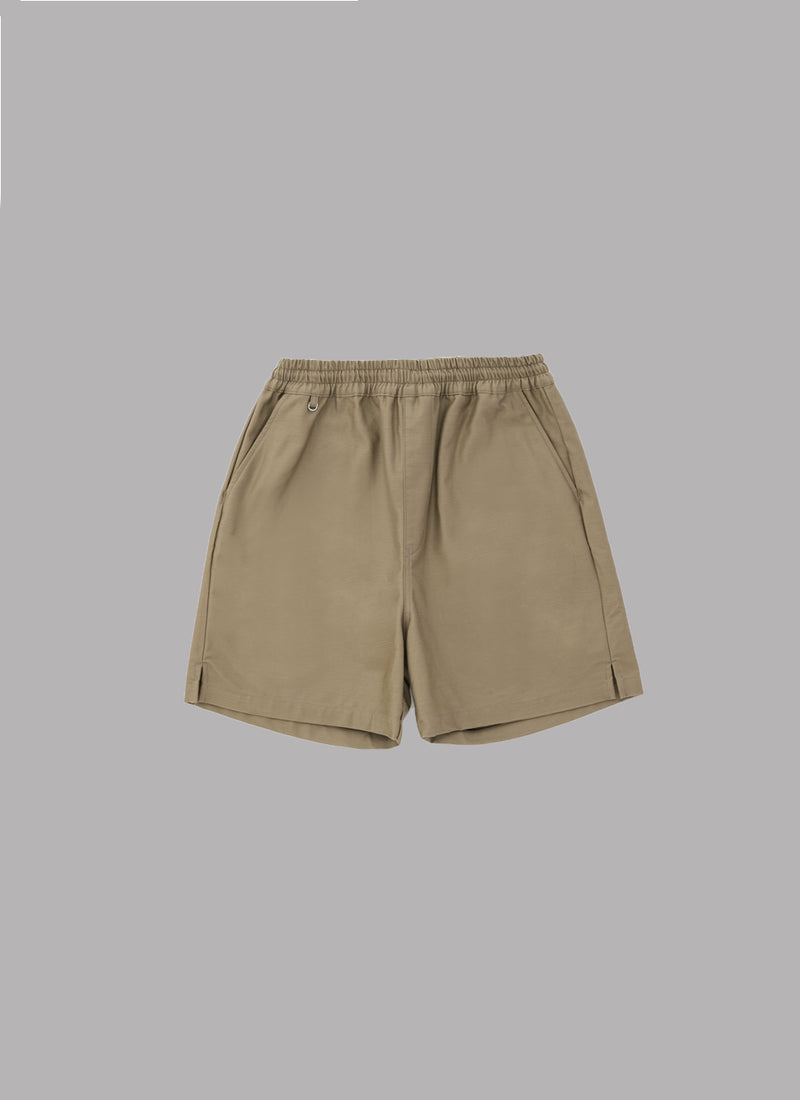 HALF BASKETBALL SHORTS-BEIGE