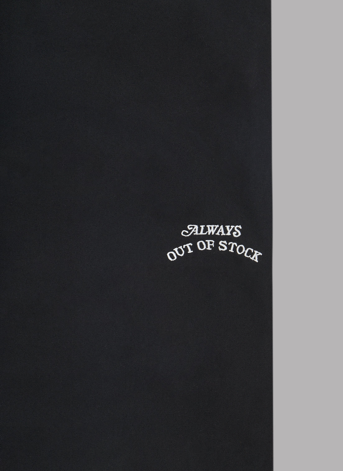 DOUBLE-KNEE TUCKED WORK PANTS - BLACK